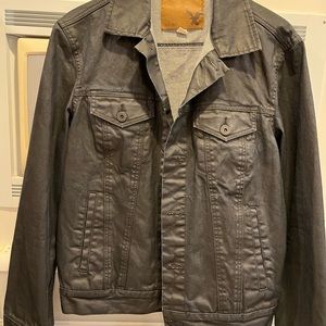 American Eagle Jean Jacket Waxed Denim
